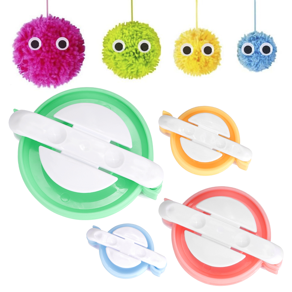Pom Pom Maker Tool - 직접 만드는 폼폼 제작 도구, 털실