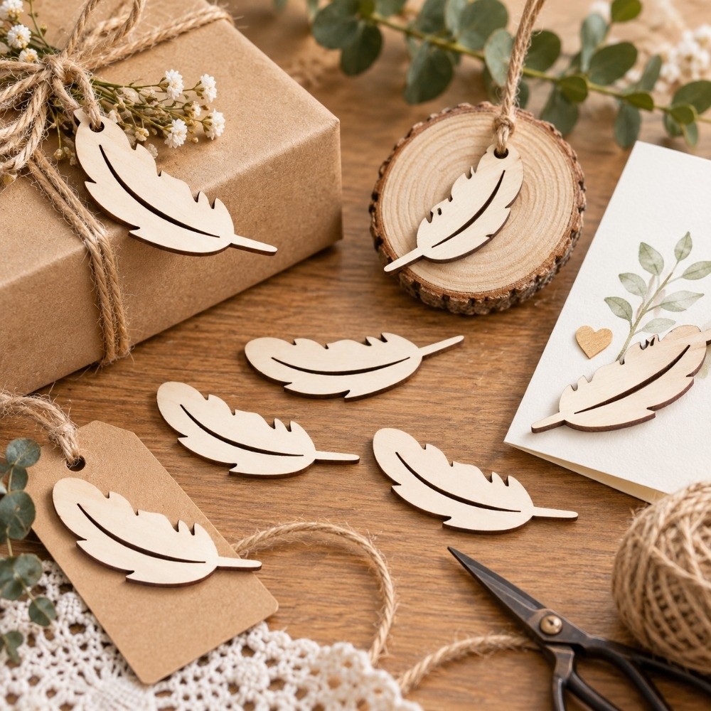 50개입, 표면이 다듬어지지 않은 나무 조각, 나무 조 - Craft Embellishment 리뷰 및 가격