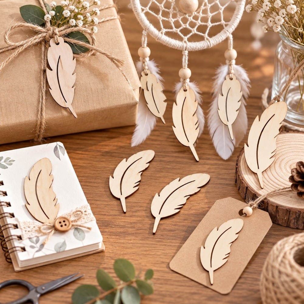 50개입, 표면이 다듬어지지 않은 나무 조각, 나무 조 - Craft Embellishment 리뷰 및 가격