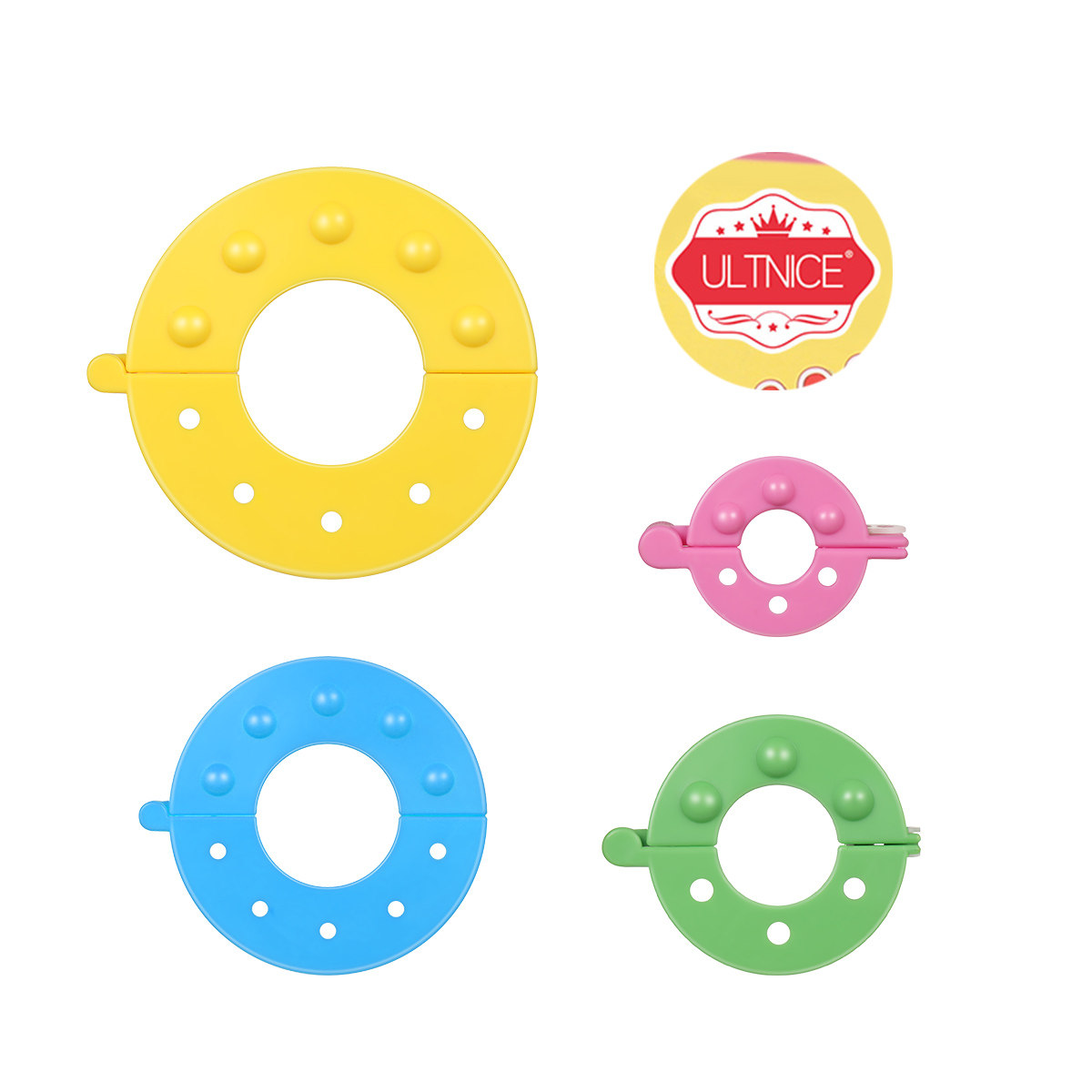 8개 세트 폼폼 제작 도구, 4가지 크기, 단단한 AB - Pom Pom Maker Tool 리뷰 및 가격